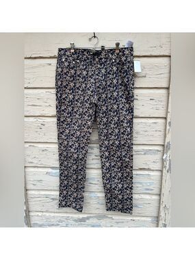 Levi’s Silver Tab Mid-Rise Skinny Ditsy Floral Beach Splash Print Jeans 32